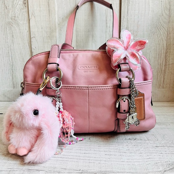 Coach Bonnie Double Zip Soho Satchel Baby Pink - Picture 2 of 8